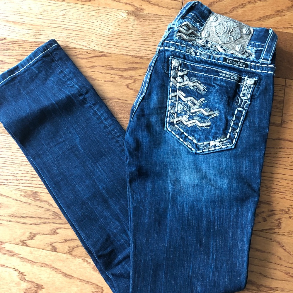 Miss Me Signature Straight Jeans